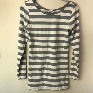 Matilda Jane Long Sleeve Striped Boatneck TShirt